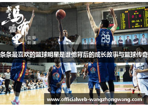 条条最喜欢的篮球明星是谁他背后的成长故事与篮球传奇